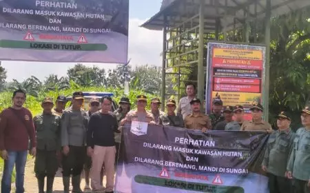 Perhutani Tutup Wisata Kali Grojokan Duwur di Nganjuk, Tebing Berbahaya dan Rawan Longsor