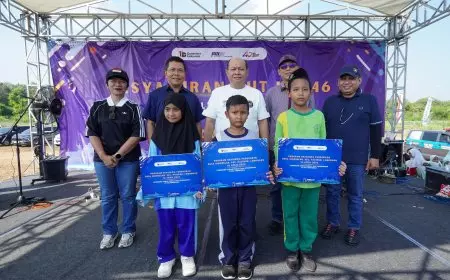 PT PAL Indonesia Gelar Pesta Rakyat dan Guyur Beasiswa untuk Warga Pesisir Lamongan