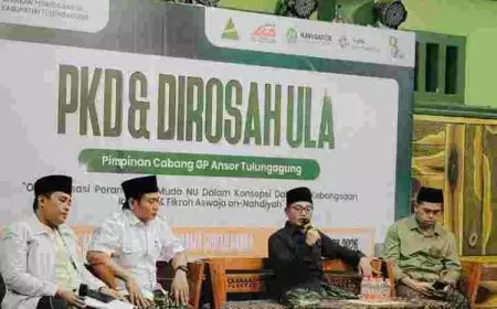 Gus Salam Bekali Kader Ansor Tulungagung, Tekankan Soliditas dan Arah Gerakan NU Masa Depan