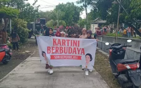 Peringati Hari Kartini, SDN Kepuhrejo 1 Jombang Gelar Pawai Budaya