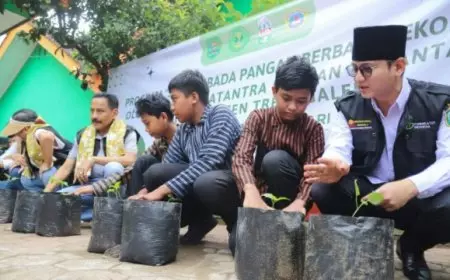 Mas Ipin Dorong Swasembada Pangan Berbasis Sekolah, Pangan Adalah Harga Diri Bangsa
