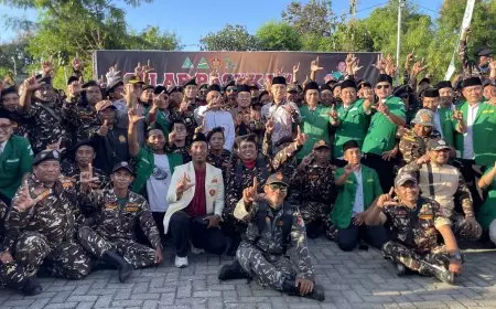 Sinergi Membangun Negeri, Wabup Lamongan dan Ketua PW GP Ansor Jatim Ajak Kader Kawal Program Asta Cita