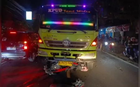 Diduga Gagal Menyalip, Remaja 17 Tahun di Tulungagung Tewas Usai Hantam Truk Tangki