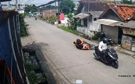 Polres Lamongan Bekuk Jambret Viral di Babat, Pelaku Teridentifikasi Lewat Rekaman CCTV