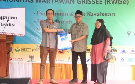Bagikan Kacamata Gratis, Eyelink Temukan 100% Peserta Baksos KWG Gresik Alami Gangguan Mata