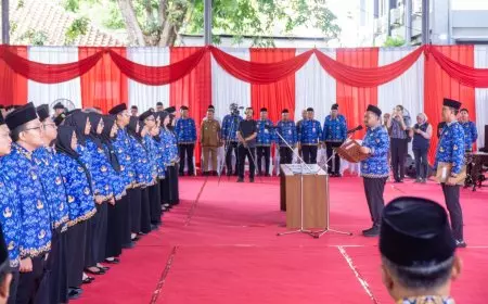 Ratusan ASN Baru Gresik Dilantik, Bupati Yani Pesan Tegas Soal Disiplin dan Integritas