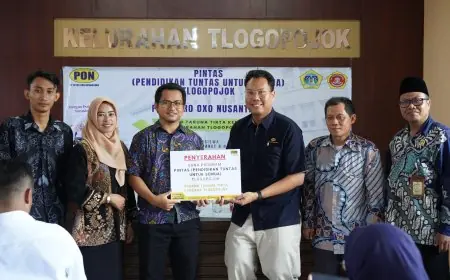 Program PINTAS, Petro Oxo Buka Akses Pendidikan dan Beasiswa Warga Tlogopojok