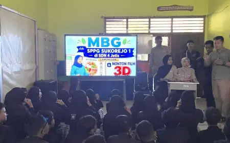SPPG Sukorejo 1 Sosialisasikan Program Isi Piringku di SDN 4 Jetis