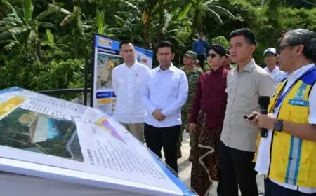 Wapres Gibran Tinjau Bendungan Bagong: Solusi Banjir dan Kunci Produktivitas Petani Jatim Selatan