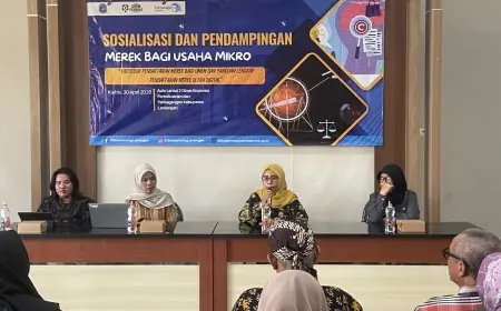 Lindungi Identitas Produk, UMKM Lamongan Didorong Melek Hak Merek