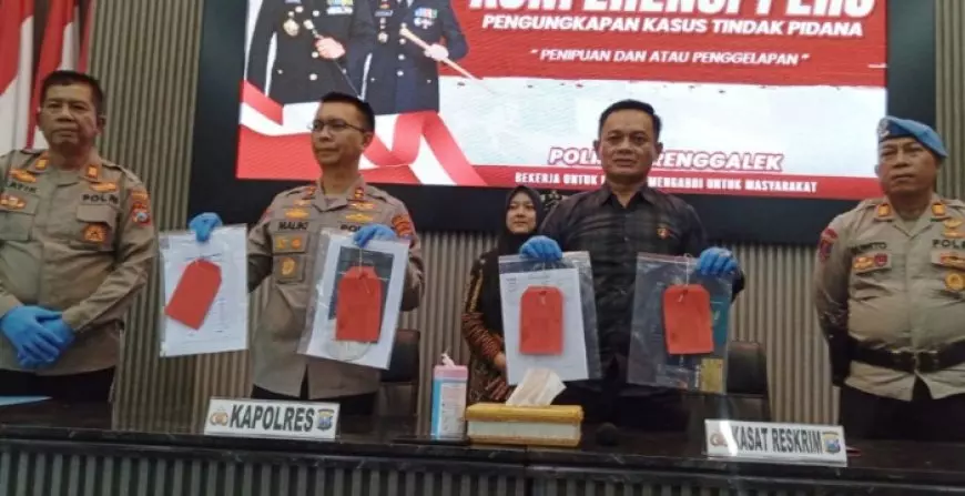 Tipu Korban hingga Rp916 juta, Bandar Lelang Arisan di Trenggalek Ditangkap Usai Kabur ke Timor Leste