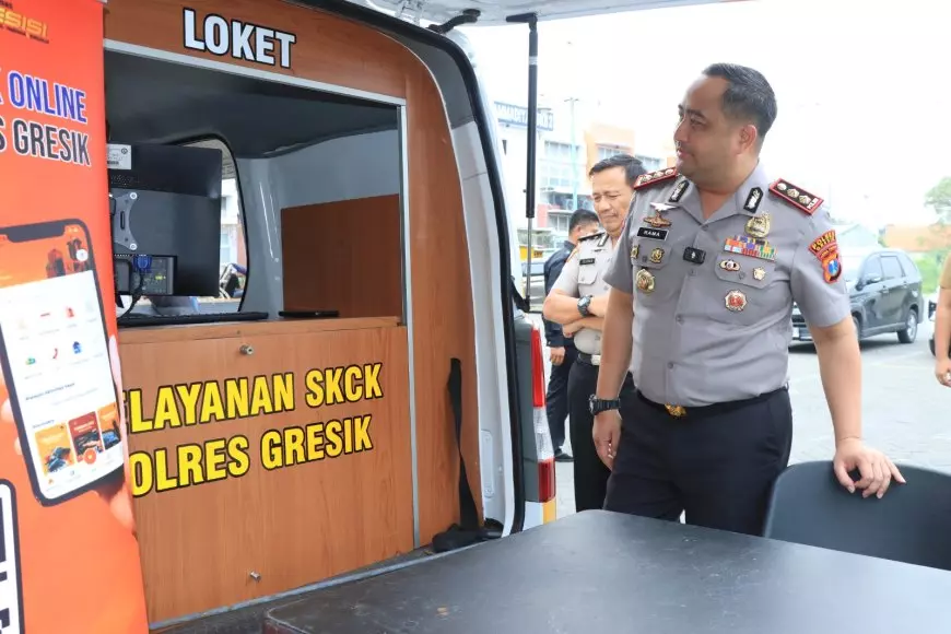 Sidak Layanan Publik, Kapolres Gresik Turun Langsung Cek Lapangan Pastikan Bebas Pungli
