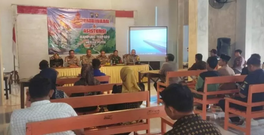 Polda Jatim Bidik Desa Karanggandu Trenggalek Jadi Role Model Kampung Terpadu Merah Putih