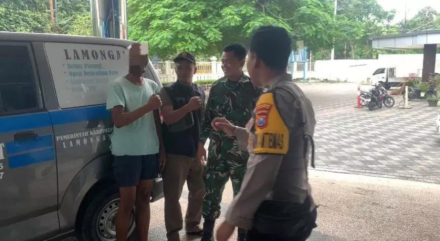 ODGJ Lamongan Meresahkan Akhirnya Dibawa ke RSJ Menur