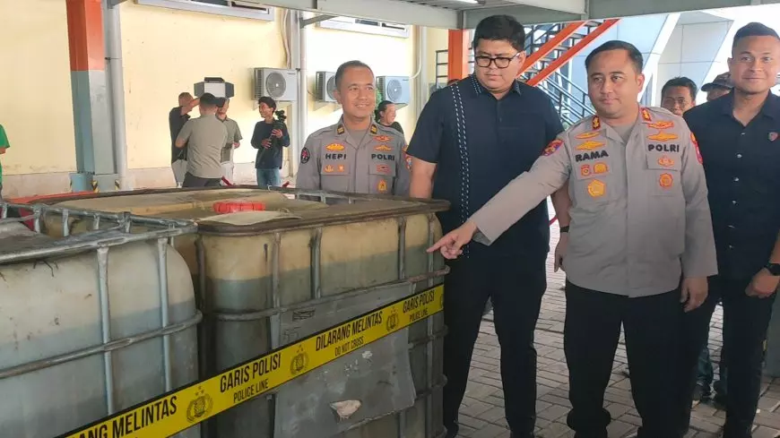 Residivis Penimbun 17 Ribu Liter Solar Bersubsidi Ilegal, Digerebek Polres Gresik