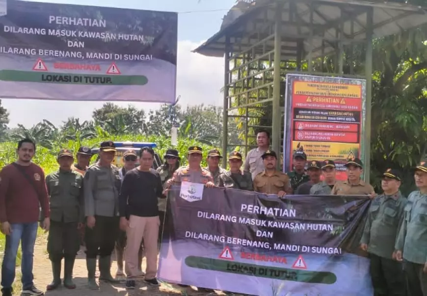Perhutani Tutup Wisata Kali Grojokan Duwur di Nganjuk, Tebing Berbahaya dan Rawan Longsor