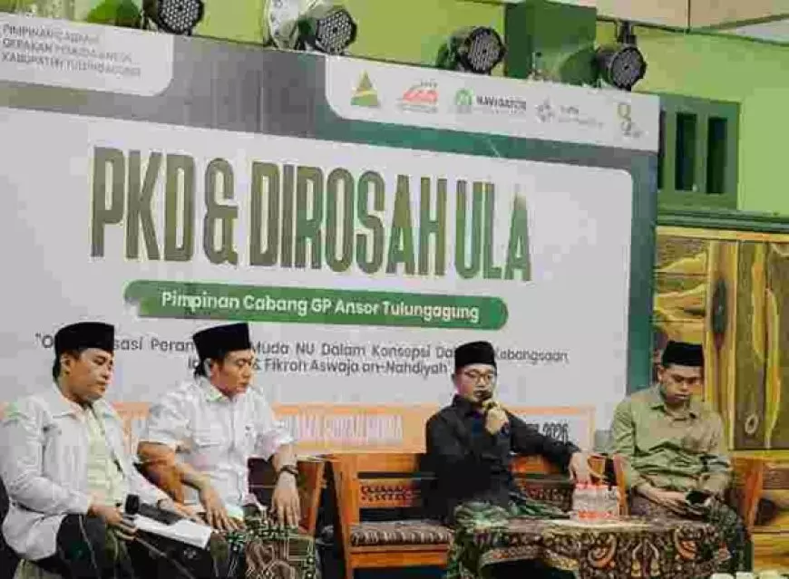 Gus Salam Bekali Kader Ansor Tulungagung, Tekankan Soliditas dan Arah Gerakan NU Masa Depan
