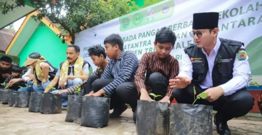 Mas Ipin Dorong Swasembada Pangan Berbasis Sekolah, Pangan Adalah Harga Diri Bangsa