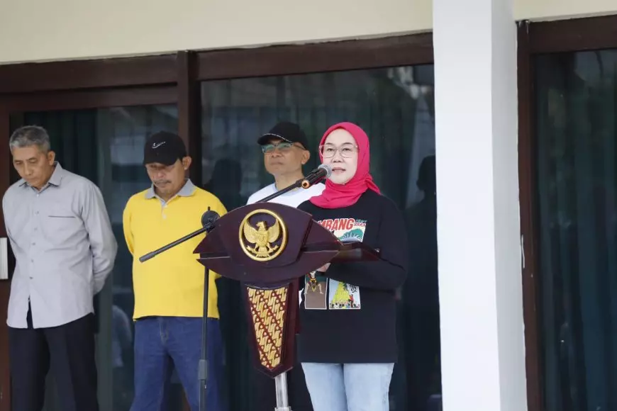 Peringati Hari Bumi 2026, DLH dan TP PKK Jombang Gerakkan Aksi Nyata: Bike to Work hingga Tanam TOGA