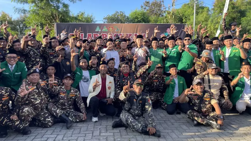 Sinergi Membangun Negeri, Wabup Lamongan dan Ketua PW GP Ansor Jatim Ajak Kader Kawal Program Asta Cita