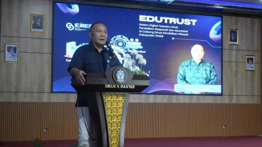 EDUTRUST Diluncurkan di Gresik, Kinerja Sekolah Kini Bisa Dipantau Real-Time