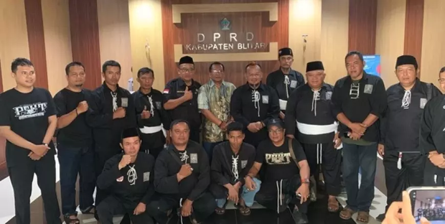 Ketua DPRD Kabupaten Blitar Terima Audiensi PSHT, Bahas Legalitas dan Kondusivitas Daerah