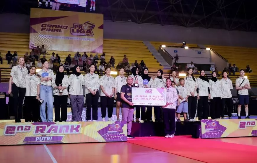 Runner Up Proliga 2026, Tim Voli Putri Petrokimia Gresik Bidik Juara Musim Depan
