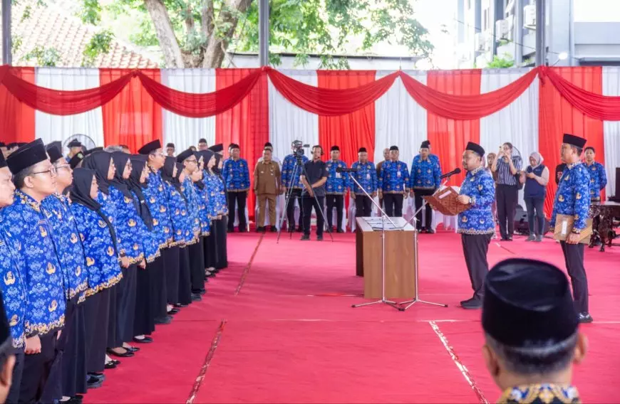 Ratusan ASN Baru Gresik Dilantik, Bupati Yani Pesan Tegas Soal Disiplin dan Integritas
