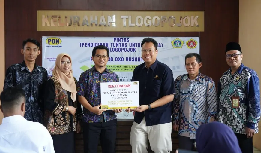 Program PINTAS, Petro Oxo Buka Akses Pendidikan dan Beasiswa Warga Tlogopojok