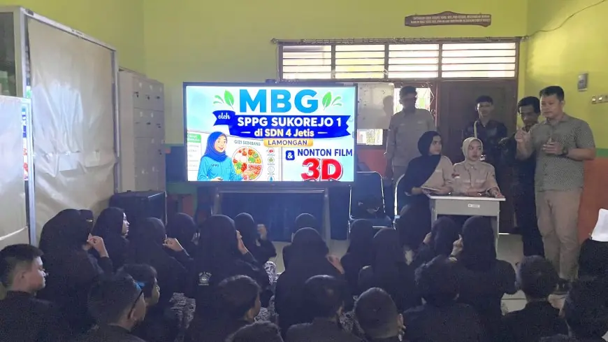 SPPG Sukorejo 1 Sosialisasikan Program Isi Piringku di SDN 4 Jetis