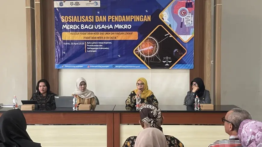Lindungi Identitas Produk, UMKM Lamongan Didorong Melek Hak Merek