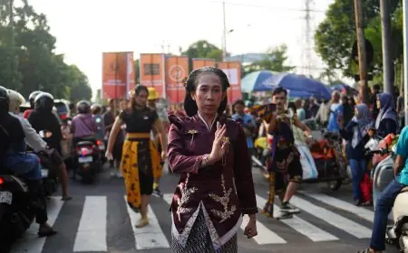 Rayakan Hari Tari Sedunia, Ratusan Penari Jombang Pentas 12 Jam Nonstop
