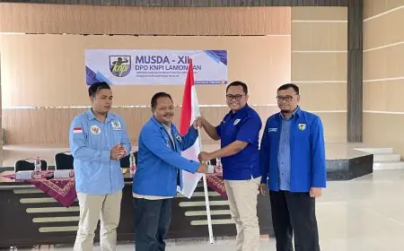 Wakil Ketua DPRD Lamongan Pimpin KNPI Periode 2026-2029