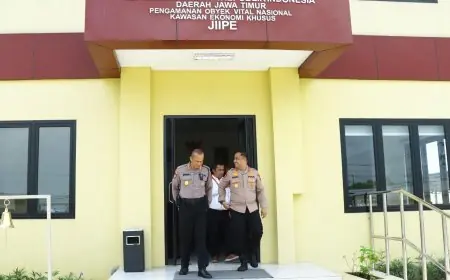 Sinergi JIIPE dan Polisi, Kantor Pusat Pengamanan Obvitnas Resmi Beroperasi di Manyar