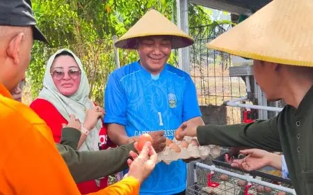 Hardiknas 2026, Cabdin Gresik Sulap Lahan Gersang Jadi Inovasi Ketahanan Pangan