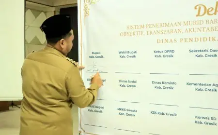 Tak Ada Titipan, Pemkab Gresik Perketat Seleksi SPMB 2026 dengan Sistem Digital dan PIN