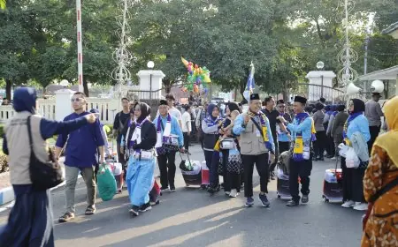 Pertengahan Juni 1.260 Jemaah Haji Jombang Kembali ke Tanah Air