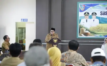 Surplus Beras Jombang 2025 Capai 108.705 Ton, Bupati Warsubi: HPP Rp6.500 dan Sistem Any Quality Jadi Tameng Petani