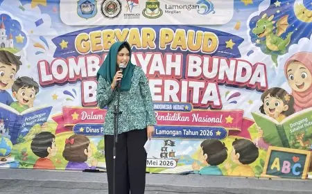 Kreatif! Cara Disdik Lamongan Perkuat Ikatan Anak dan Orang Tua Melalui Lomba Ayah Bunda Bercerita