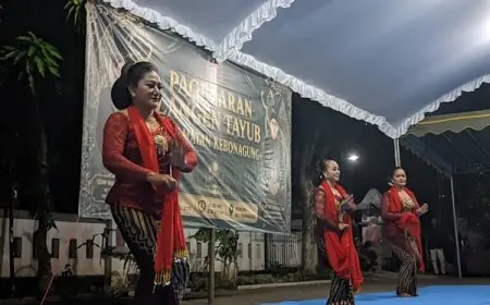 Ratusan Warga Padati Pertunjukan Tayub,  ASB: Mari Lestarikan Budaya