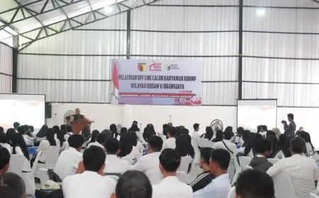 Jelang Peresmian oleh Presiden 16 Mei Mendatang, Dandim Lamongan Gembleng Calon Karyawan KDKMP