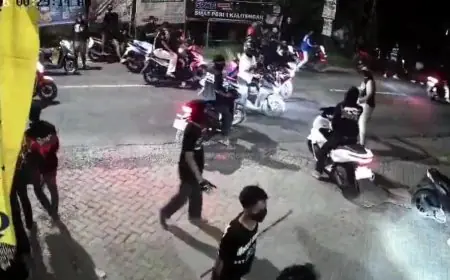 Konvoi Pesilat Berujung Ricuh di Gresik, Lima Orang Luka Polisi Periksa Sejumlah Saksi