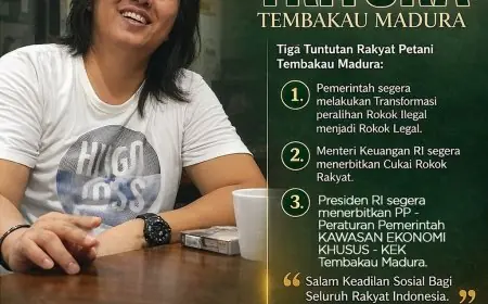 Gus Lilur Dukung Menkeu Purbaya Soal Layer Cukai Baru, Pintu Masuk Legalisasi Rokok Rakyat