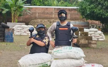 Sensasi Perang-perangan di Jombang: Uji Ketangkasan dan Adrenalin Lewat  Paintball!