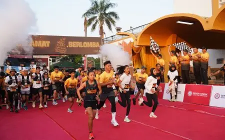 Semen Gresik Grissee Running Festival 2026, Ribuan Pelari Susuri Kawasan Heritage Industri di Gresik