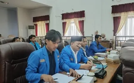PMII Pacitan Kawal Tuntutan Kesejahteraan Guru Madrasah Lewat RDP
