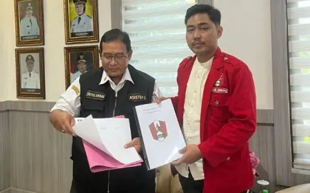 DPC GMNI Jombang Audiensi dengan Pemkab, Soroti Pengawasan Program Pemerintah Pusat