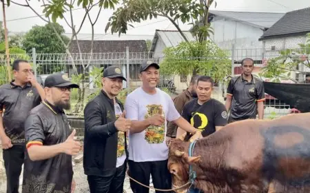 BIP Guyur Yayasan Berkas Bersinar Abadi Lamongan Bantuan Rp1 Miliar dan Ambulans