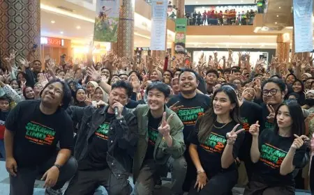 Meet and Greet “Sekawan Limo 2” di Gressmall Diserbu Ribuan Pengunjung, Tiket XXI Ludes
