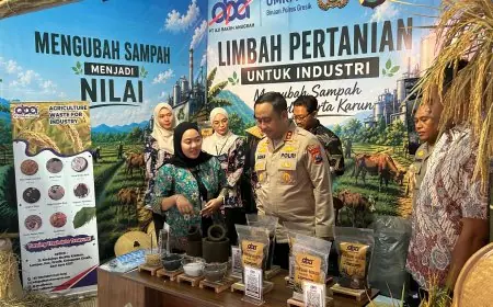 Dari Limbah Jadi Devisa, Sekam Padi UMKM Binaan Polres Gresik Tembus Pasar Jepang hingga Timur Tengah